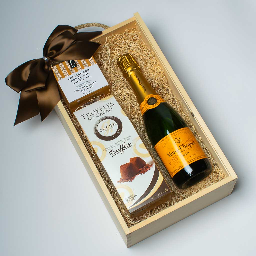 Small Veuve Clicquot With Truffles