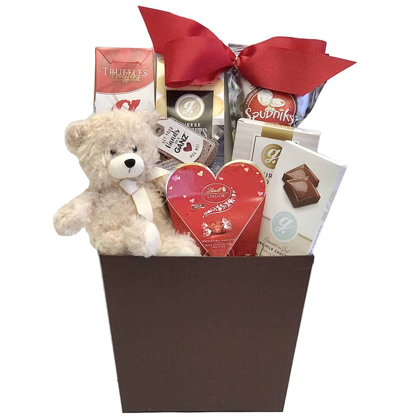 Valentines Day Gift Baskets Delivered to Hamilton
