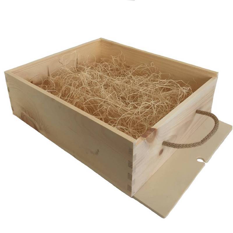 Timber gift clearance box